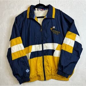 Vintage Georgia Tech Lined Windbreaker Jacket XL Team Athletics